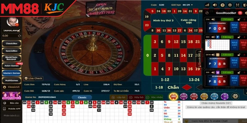 Roulette mang đến không khí sòng bài châu Âu sang trọng